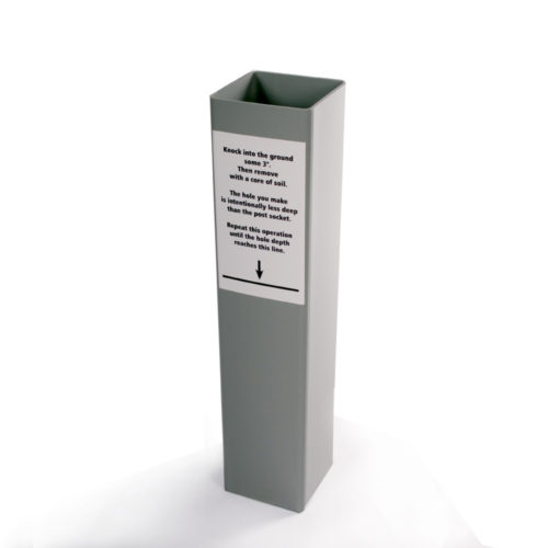 Black Premier Post Socket Fix The Little Post & Chain Company