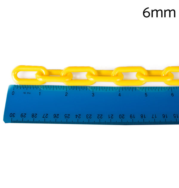 6mm Plastic Chain Measurements