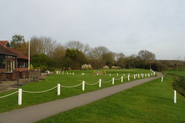 Premier Post Fencing On Golf Course Premier Post Fencing On Golf Course